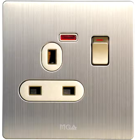 British wall socket outlet